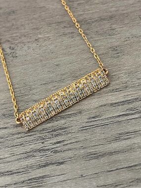 Henri Bendel necklace (missing one stone)